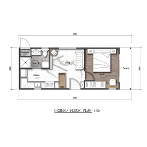 <span class=keywords><strong>Maison</strong></span> préfabriquée pour 2 personnes, montage rapide, installation facile, <span class=keywords><strong>petite</strong></span> <span class=keywords><strong>maison</strong></span> pour les bricoleurs, jardin, cour arrière, mini-<span class=keywords><strong>maison</strong></span> préfabriquée - Product Image 6