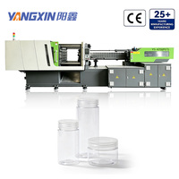 Machines de moulage par injection de bouchons en plastique Yangxin Industrial, petites, 470 tonnes, servo-hydrauliques, haute vitesse, pour moules de 48 bouchons