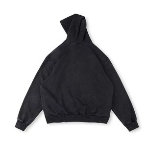 Sudadera con Estampado Puff, Ropa Urbana, Estilo Holgado, Tejido Sólido, Unisex, Estilo Relajado, Costuras Duraderas, Ropa de Invierno, Cómoda y Cálida - Product Image 2