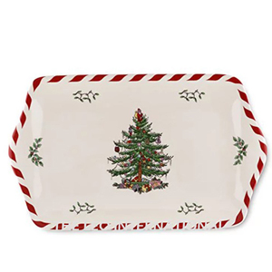 Acero Metal Esmalte Blanco Impreso Mejor Regalo para Hermana Mujeres Bandeja Decoración de Navidad Bandeja 4X4 Pulgadas Tamaño - Product Image 4