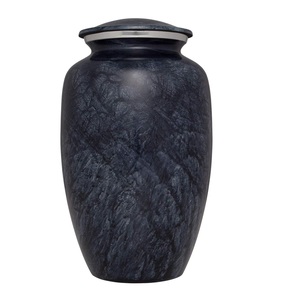 โกศเผาอลูมิเนียมสำหรับเผาขี้เถ้าของมนุษย์ดีไซน์ลายนูน - Product Image 2