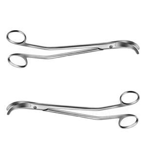 Tijeras de operación ginecológicas de acero inoxidable de 17cm de Mayo Noble, base de instrumento quirúrgico de disección de Mayo curvada recta - Product Image 6
