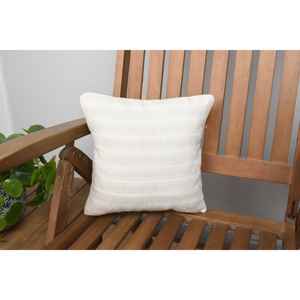 Beige Ikat Patchwork Laine Oreiller 12x12 Pouces Design Rustique Tissé Technique Premium Style Vintage Coussin Décoratif pour Literie - Product Image 1