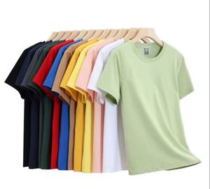 Camiseta de algodón de peso pesado 100% para hombre, ropa de calle con hombros descubiertos de gran tamaño personalizada con logotipo liso, camiseta de talla grande para hombre - Product Image 1