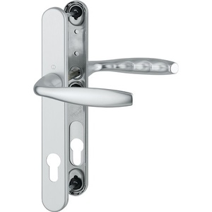 HOPPE New York 1810/3346 Aluminium F1 PZ Profile Set Anti-Rust Modern for Door Thickness 57-62 mm <b>Hooks</b> & <b>Rails</b> - Product Image 1