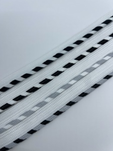 Cordón de Lurex Rojo de 10 mm, 100% Poliéster, Ecológico, para Prendas, Bolsos, Zapatos y Textiles para el Hogar, Venta al Por Mayor de Fábrica - Product Image 4