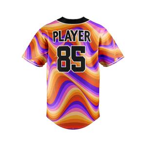 El béisbol de secado rápido del servicio del OEM viste el jersey de béisbol barato de alta calidad del nuevo estilo - Product Image 6