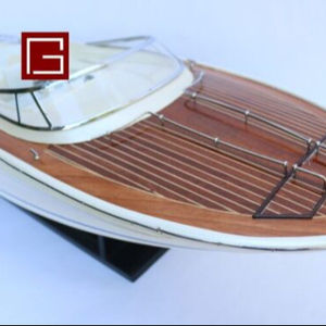 Gia Nhien Fabricant Approuvé Conception Personnalisée quantité minimale de commande Bas RIVA RAMA 44 EN BOIS-PERLE BLANCHE PEINTE-BATEAU DE VITESSE EN BOIS - Product Image 1
