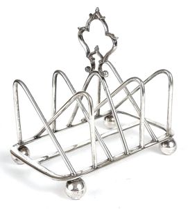 Support à pain multifonctionnel en acier inoxydable couleur argent, 5 niveaux, design moderne, forme et taille personnalisables, vaisselle - Product Image 6