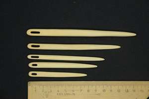 Agujas de Hueso de Búfalo Tradicionales TIMELESS CRAFT, Pulimentadas, Estilo Moderno, Ecológicas, Hechas a Mano con Resistencia y Estética Superiores - Product Image 3