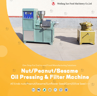 Machine d'extraction d'huile de cuisson à froid par pressage, pour graines de ricin, de palme, de tournesol, de sésame, d'arachide, de soja, d'arachide