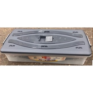 Under the Bed <b>Storage</b> <b>Container</b> with Wheels Plastic and Metal Material - Product Image 1