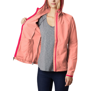 Veste d'hiver Softshell conçue sur mesure pour femmes de haute qualité confortable avec tissu en toile en duvet - Product Image 4