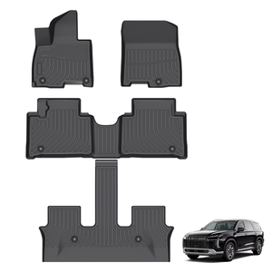Alfombrillas para <span class=keywords><strong>Hyundai</strong></span> Palisade 2026, Alfombrillas 3D de TPE para Todo Clima, Alfombrilla para Maletero, Alfombrillas para Coche - Product Image 2