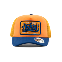 Gorra de Béisbol Deportiva Clásica de Calidad, de Poliéster/Algodón Oxford Dobby, con Parche Bordado en 3D, Diseño Animal Argyle, Transpirable e Impermeable, con Malla