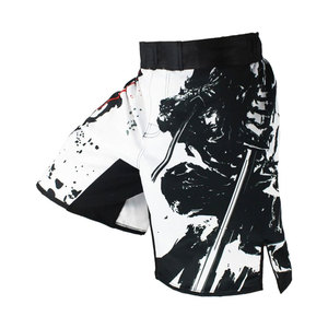High Quality Custom Made Elastic Full Digital Print 100% Polyester MMA <b>Shorts</b> <b>for</b> <b>Men</b> Martial Arts Wear - Product Image 4