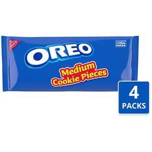OREO Chocolate Sandwich Cookies Medium Cookie Pieces, 4-2.5 lb Bags - Product Image 4