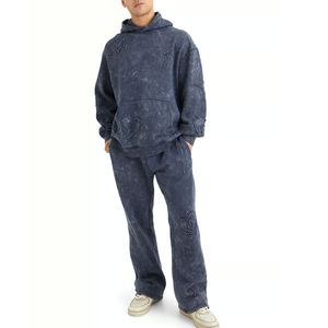 Wholesale Custom Logo Printed Men's Jogging Tracksuit Outerwear <b>Hoodie</b> Winter Sweatshirts with <b>Maternity</b> Feature - Product Image 1