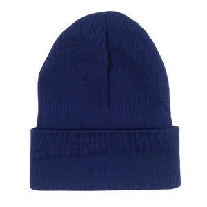 Ribbed Jacquard Acrylic Wholesale Unisex Knitted Custom Embroidery Logo Knit <b>Winter</b> Beanie <b>Men</b> Beanie <b>Hat</b> For <b>Men</b> 2026 - Product Image 2