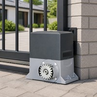 Motor para Puerta Corredera con Bajo Consumo en Espera, Compatible con Energía Solar, Pantalla Digital, AC220V 370W 450W, Operador Automático de Puertas