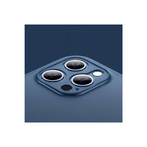 Coque en silicone liquide vert clair de qualité supérieure pour iPhone 12 Pro, série MSRA Tiny, fine, antichoc, magnétique - Product Image 5