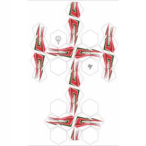 Balón de Fútbol Cosido a Máquina de PU, 32 Paneles, Tamaño Clásico 4, Alta Retención de Aire, Vejiga de Goma y Butilo para Entrenamientos y Partidos de Club - Product Image 3