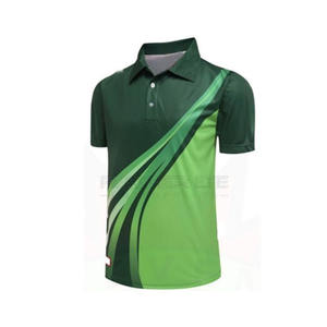 2024 hommes confortable Cricket uniforme ensemble vêtements de sport avec manches courtes grande taille tarif de gros - Product Image 3