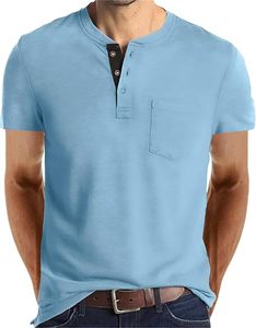 Camiseta básica de algodón liso para hombre Camiseta cómoda de manga corta de ajuste regular para impresión y etiqueta personalizadas - Product Image 6