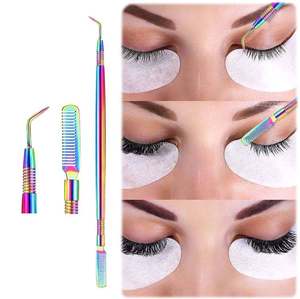 เครื่องมือดัดขนตาสแตนเลส พร้อมหวี - Product Image 6