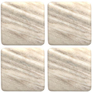 Posavasos de madera de nogal Natural con mango de forma cuadrada de moda para uso en mesa Simple y elegante diseño más nuevo de la India - Product Image 3