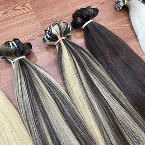Extensiones de Cabello Humano con Cutícula Alineada, Estilos de Cabello Lacio, Coloridas, Venta 2025, Cabello Vietnamita al por Mayor - Product Image 1