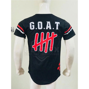 Vente chaude hommes t-shirts coton haute rue Hip Hop T-shirt hommes été décontracté chemises amples - Product Image 5