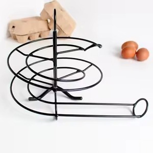Rustic Chicken Wire <b>Basket</b> for Eggs and Utensils Hen Shape <b>Metal</b> Holder for Kitchen or Home - Product Image 6