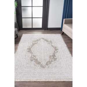 ชุดพรมปูพื้นเนื้อนุ่มสีเบจ MD001ทันสมัยขนาด80x150ซม. ติดทนนาน - Product Image 1