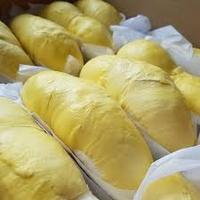 Vers gesneden Durian van topkwaliteit, 0,5 kg, 13,5 cm, Khey Taladthai, met gladde, romige textuur, krachtig aroma, 2-3 weken houdbaarheid, verpakt in doos.