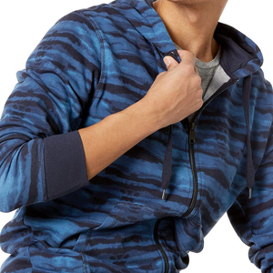 เสื้อมีฮู้ดซิปแขนยาวของผู้ชายน้ำหนักเบา/เสื้อมีฮู้ดแบบซิประบายอากาศได้ดี100% คุณภาพระดับพรีเมียม - Product Image 6