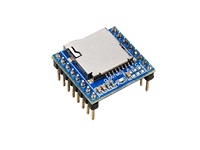 Módulo de Sonido QJ007M02, Reproductor MP3, Módulo de Voz, Tarjeta TF, USB, Placa de Reproducción de Voz, Control UART, Amplificador de 3W para Juguetes