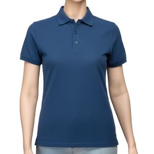 Camiseta de Mujer a Cuadros, Tejida, con Estampado Digital, Elástica en 4 Direcciones, de Algodón, Manga Corta, Transpirable, Antipilling, Casual, Moderna, OEM - Product Image 1