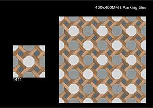 Carreaux de sol en porcelaine pour extérieur, très résistants, 400x400 mm, finition mate antidérapante, pour les zones ouvertes de stationnement - Product Image 2