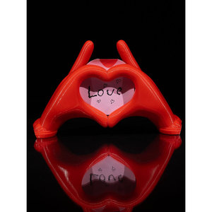 Koza cuore mani porta telefono auto accessori per cellulari supporto impermeabile in lega flessibile con ventosa e magnete - Product Image 3