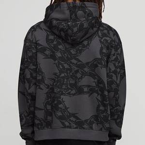 Vente en gros de sweats à capuche pour hommes imprimés avec logo personnalisé sweats à capuche d'hiver respirants et écologiques streetwear sweat à capuche d'hiver imprimé pour hommes - Product Image 2