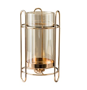 Handmade Modern Vase Candle Holders for <b>Tea</b> <b>Light</b>, Candle Stand Table Centerpiece for Home Ornament Holiday Decoration - Product Image 1