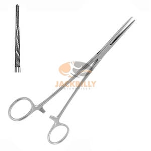 Fórceps para arteria Bengolea, pinzas quirúrgicas rectas Premium, pinzas hemostáticas de alta calidad de 26,0 cm, instrumentos médicos - Product Image 1