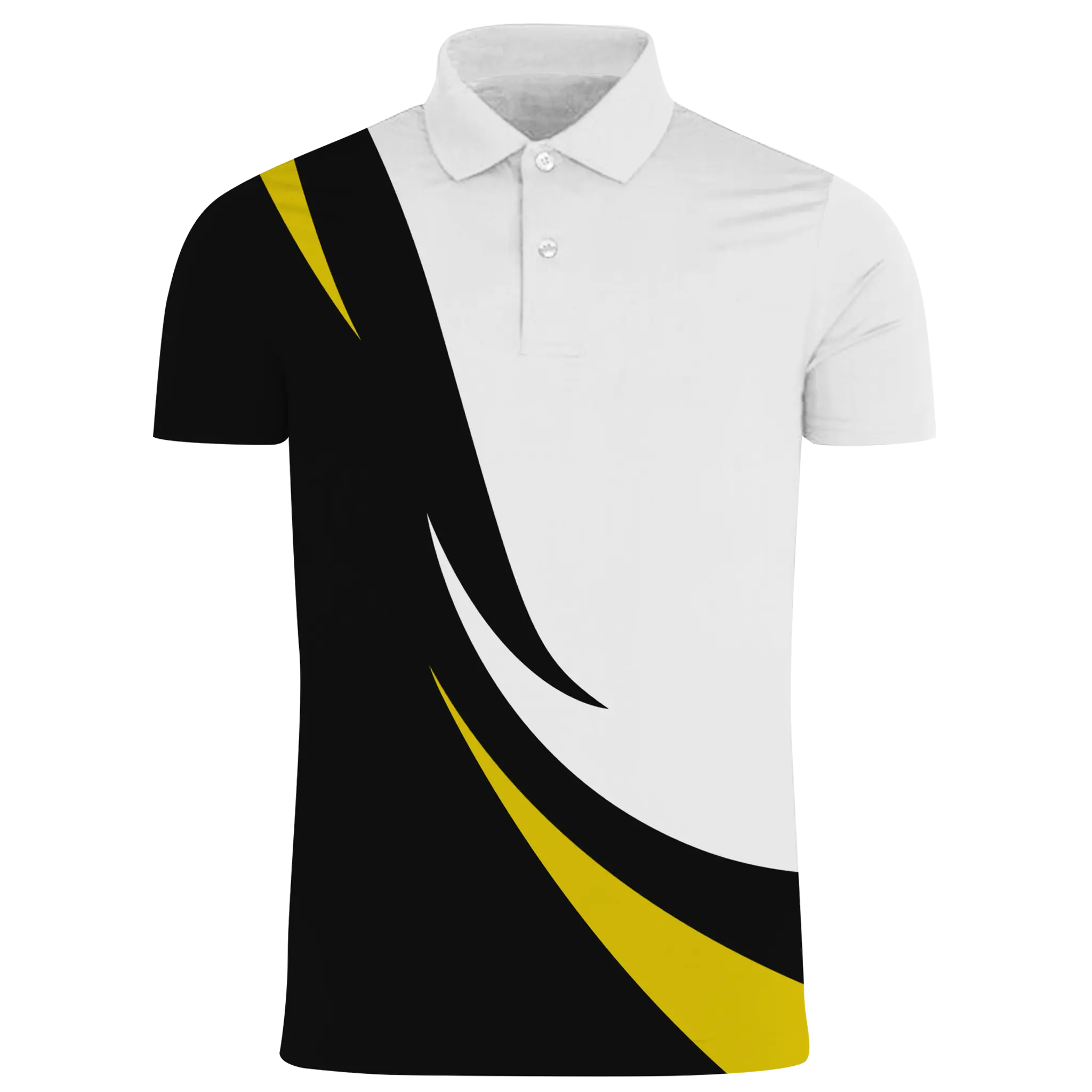 High Quality OEM Polyester Spandex Quick Dry 4 Way Stretch Men Slim Fit Design Sublimation Custom DryFit Golf Shirts Polo