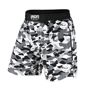 Pantalones cortos de combate para hombre, pantalones cortos de Kickboxing, MMA y Muay Thai, para artes marciales - Product Image 6