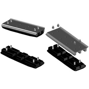 Almohadilla de Oruga Rectangular Dynapac Natural Black, Grosor Personalizable, Resistencia a la Tracción de 20 Mpa, 20% de Compresión, para Maquinaria Vial - Product Image 5