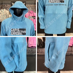 Sudadera con capucha de esquí para hombre de talla grande Polar chaqueta de senderismo con aislamiento impermeable Snowboard personalizado sudaderas con capucha de invierno para deportes al aire libre - Product Image 6