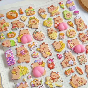 Pegatina Adhesiva de PVC Ecológica con Dibujos Animados, Forma Personalizada, Regalo Promocional para Recompensas Escolares, OEM/ODM Disponible - Product Image 2