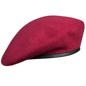 Custom Wool <b>Beret</b> Cap for Ceremonial & Security Uniforms - Product Image 5