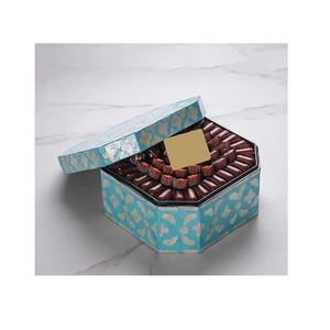 Elegante cuenco de chocolate para regalos de boda y ocasiones especiales Cuenco de madera para servir vajilla de mesa de madreperla - Product Image 5